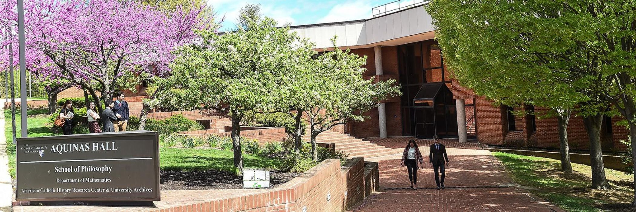 Aquinas Hall Walkway